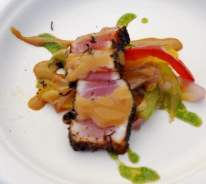 Seared ahi tuna from 2011's Gourmet Grazing on the Green