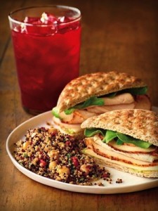 Turkey sandwich and quinoa salad among new fresh food options at Peet's Coffee and Tea 
