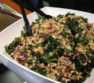 Lemon Kale Soofoo Salad at Whole Foods Market Capitola. Photo credit: Michelle Fry, WFM Capitola