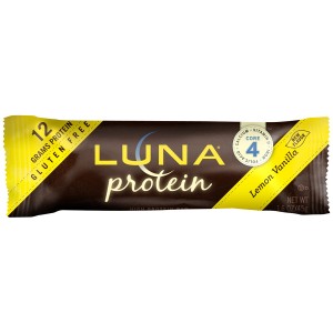 Lemon vanilla LUNA protein bar