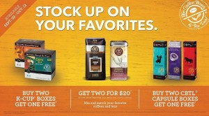 The Coffee Bean & Tea Leaf offers discounts for creating coffee at home