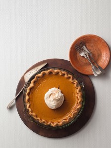 Pumpkin pie for the holidays