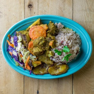 Jamaican food from The Jerk House