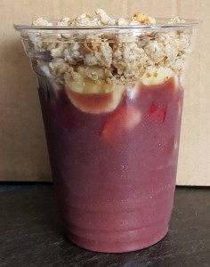 Acai Cup by Aunt LaLi, a featured item at Sunday’s Beatles Brunch 